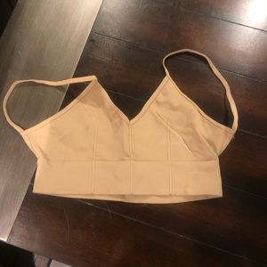 Free People low back bralette